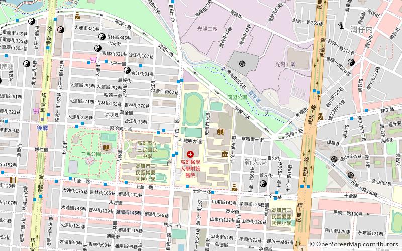 Kaohsiung Medical University location map