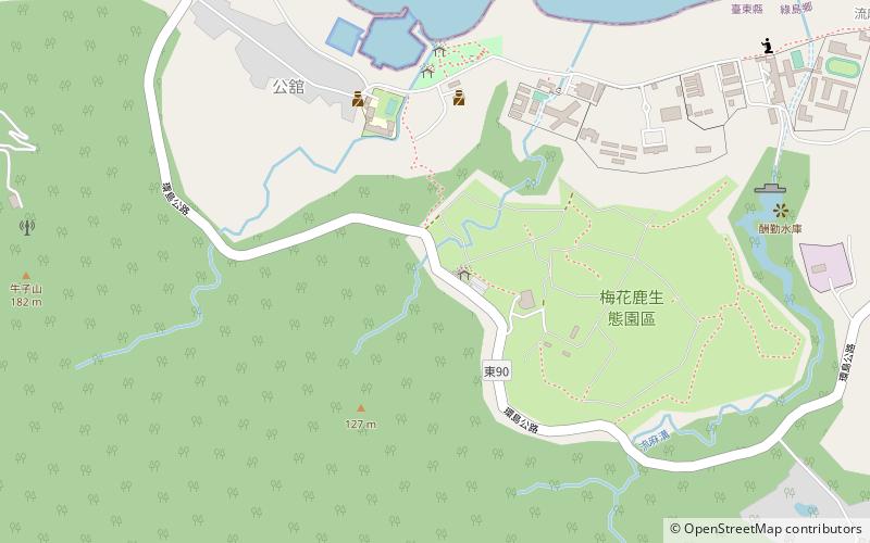 Sika Deer Ecological Park location map