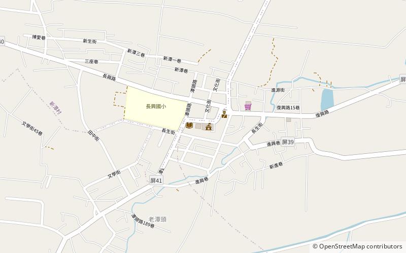 zhang zhi xiang gong suo pingtung location map