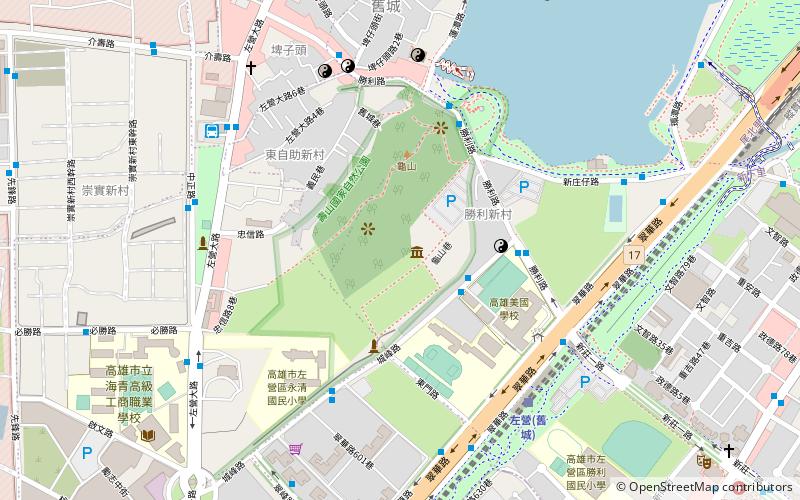 gao xiong shi juan cun wen hua guan kaohsiung location map