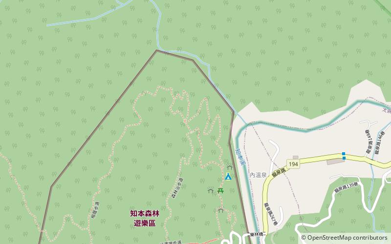 Shanlinxi Forest Recreation Area location map