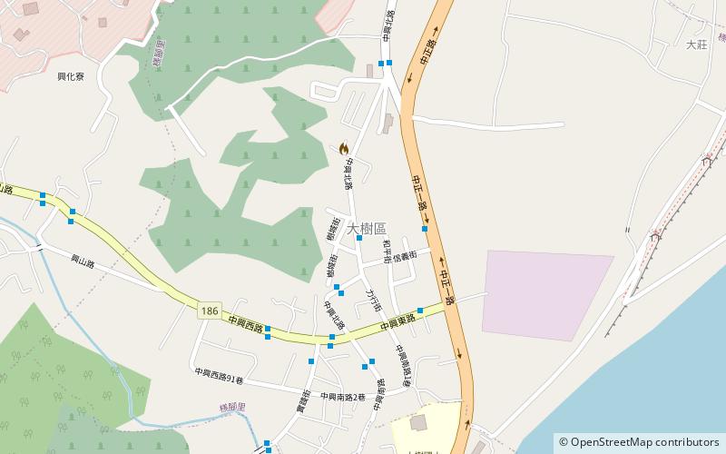 Distrito de Dashu location map
