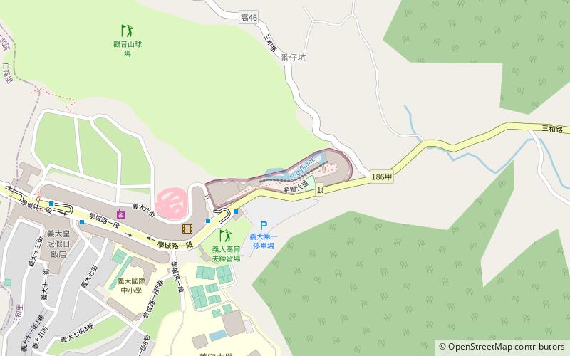 E-da World Theme Park location map