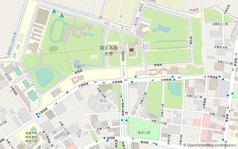 national university of kaohsiung location map