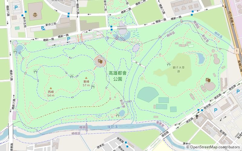 Kaohsiung Metropolitan Park location map