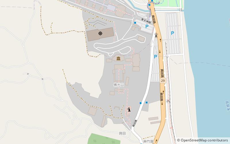 Fo Guang Shan Buddha Museum location map