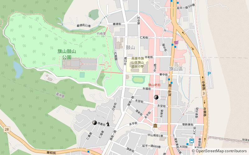 Wu de dian location map