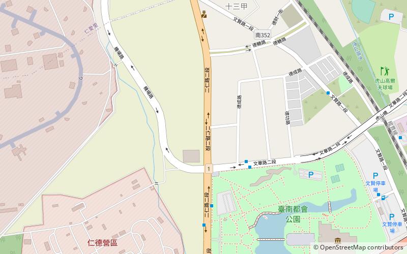 sugar mall tainan location map
