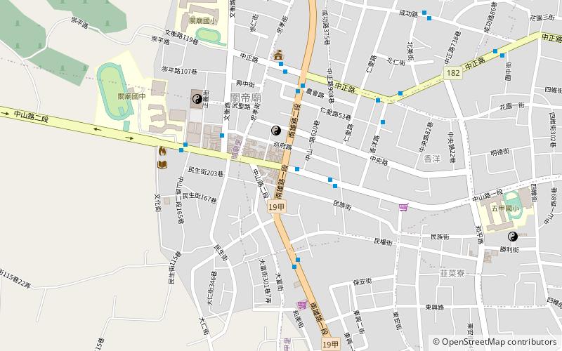 Guanmiao District location map