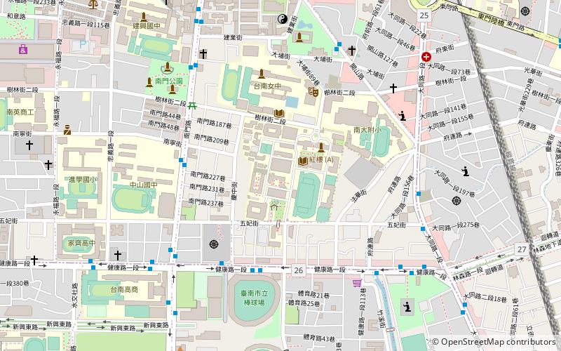National University of Tainan location map