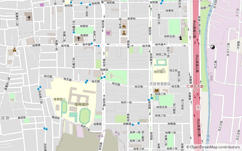 wen sheng gong yuan tainan location map