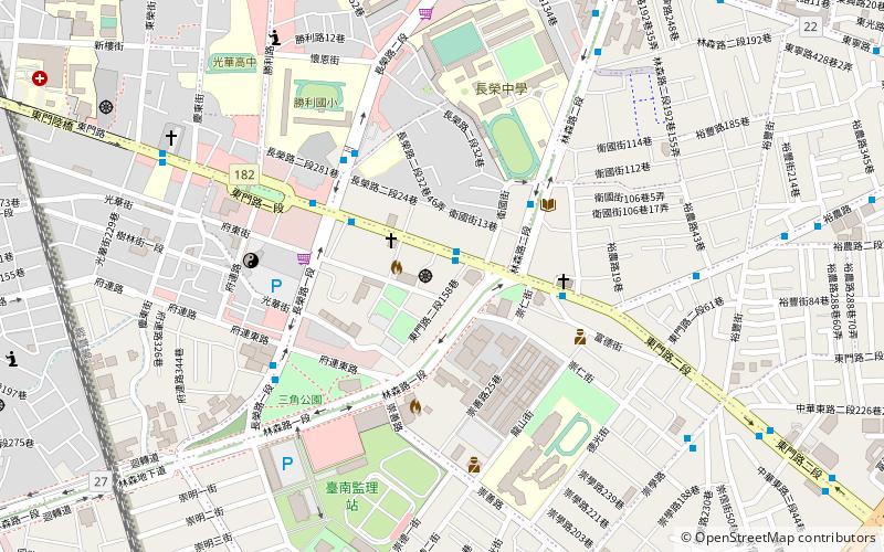 Long shan si location map