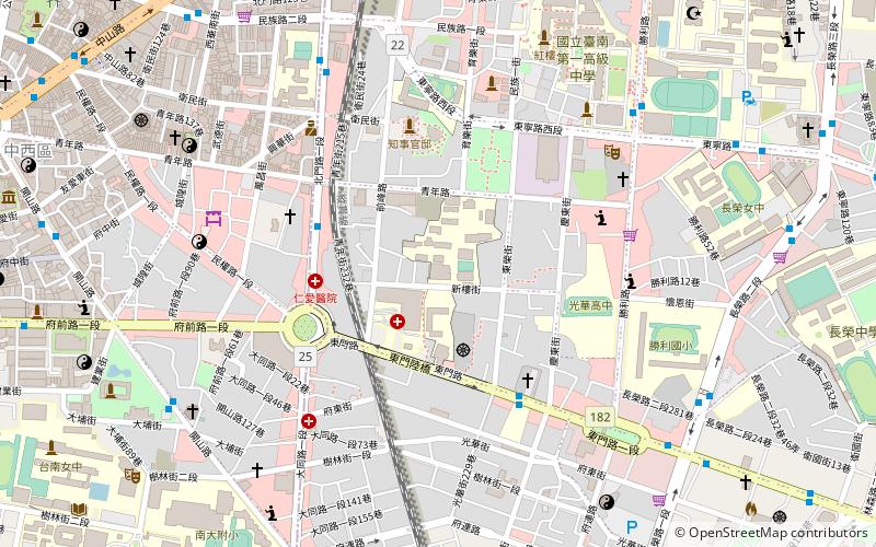 Tainan Theological College and Seminary location map