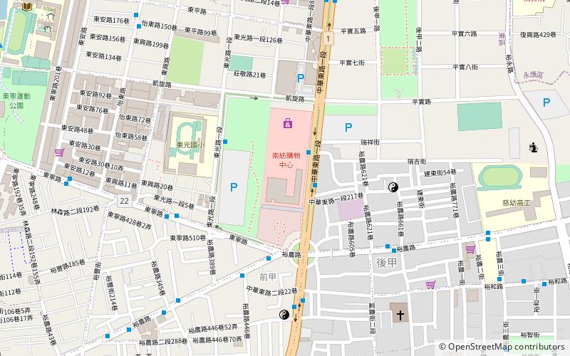 Nan fang gou wu zhong xin location map