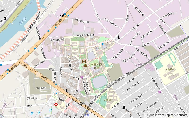 Southern Taiwan University of Science and Technology location map