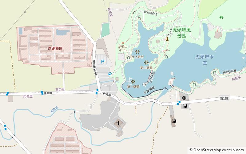 Hutoupi Scenic Area location map
