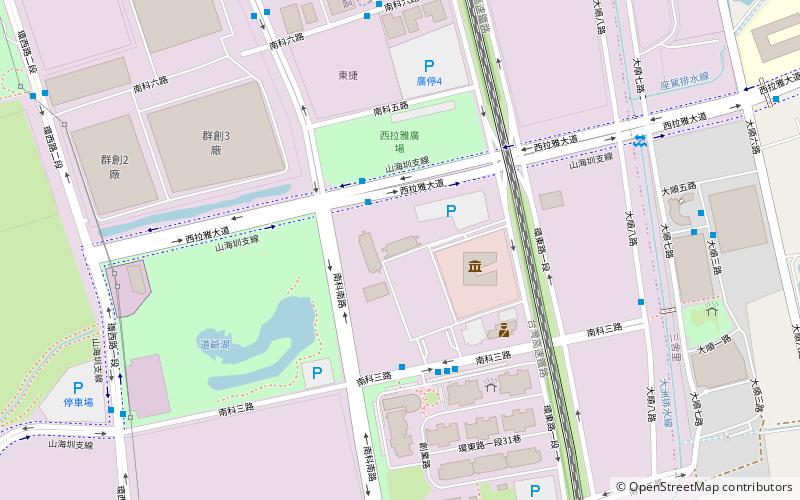 Tainan Science Park location map
