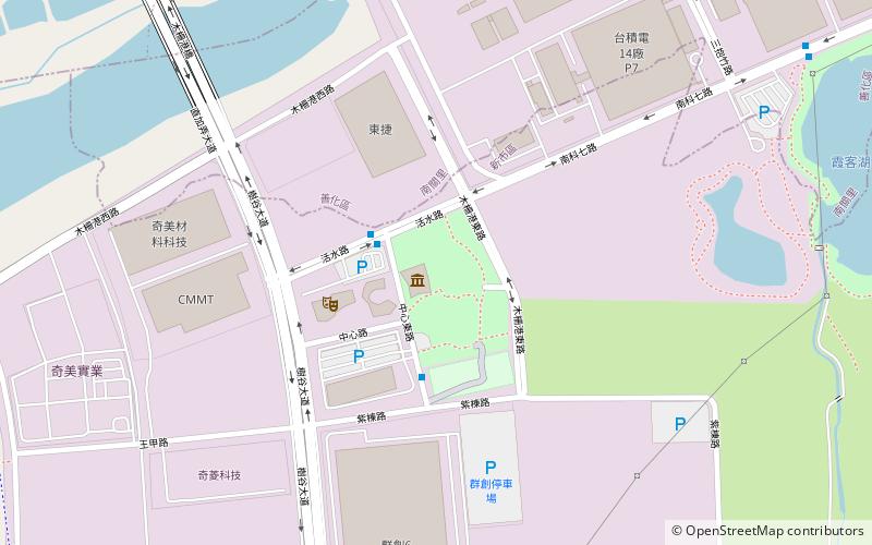 shu gu sheng huo ke xue guan tainan location map