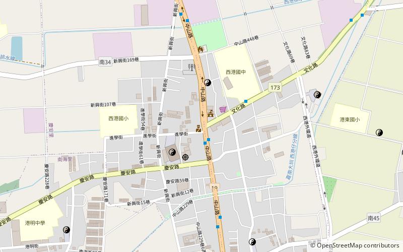 xigang tainan location map