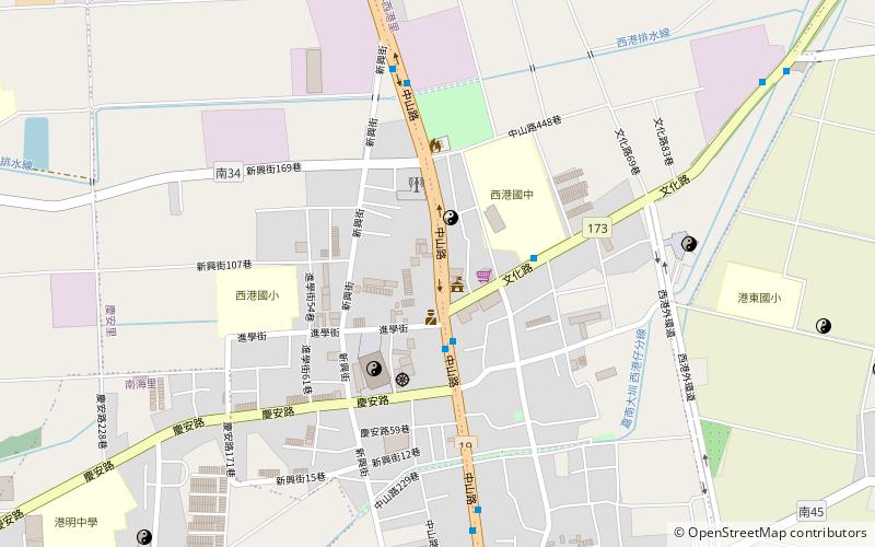 Xi gang qu tu shu guan location map