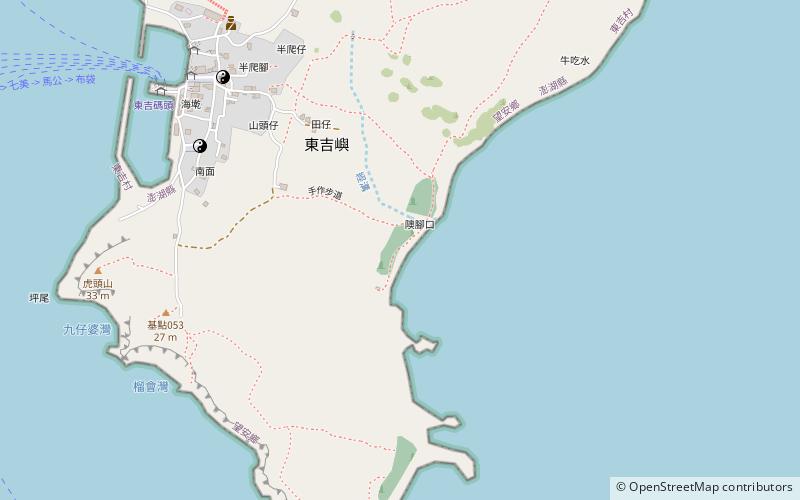 Dongji Island location map