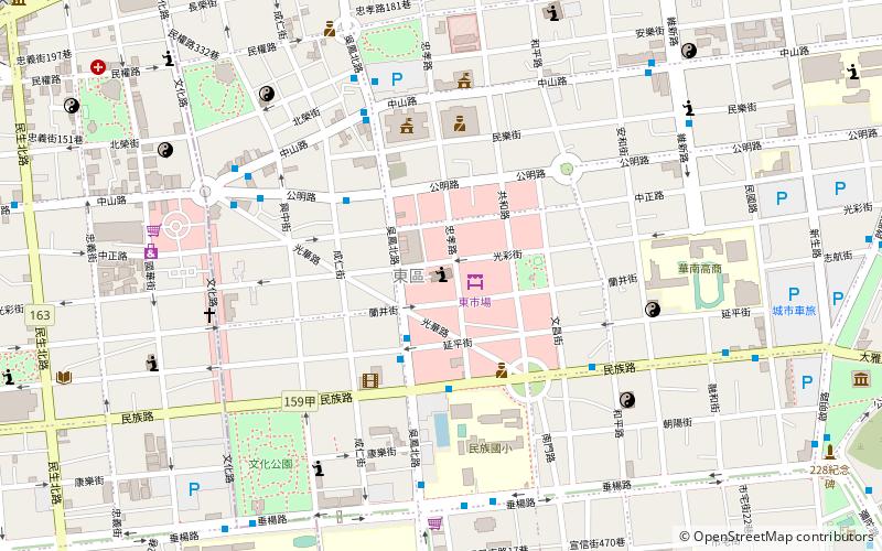 Chiayi Cheng Huang Temple location map