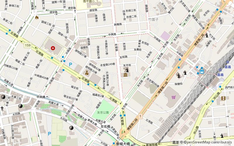 Taiwan Hinoki Museum location map