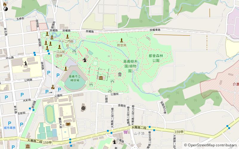 Tour Chiayi location map