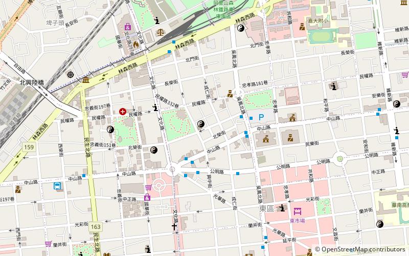 Chiayi Jen Wu Temple location map