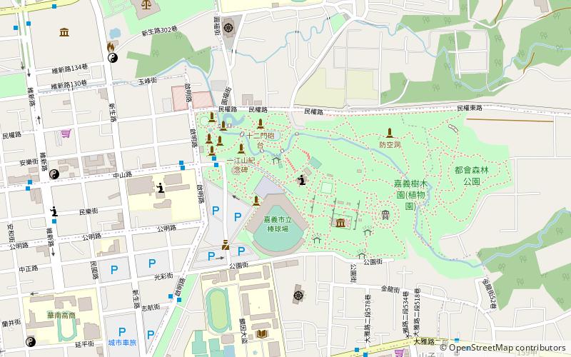 Chiayi Confucian Temple location map