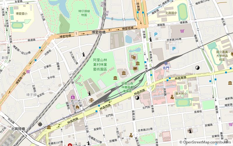 Chiayi Municipal Museum location map
