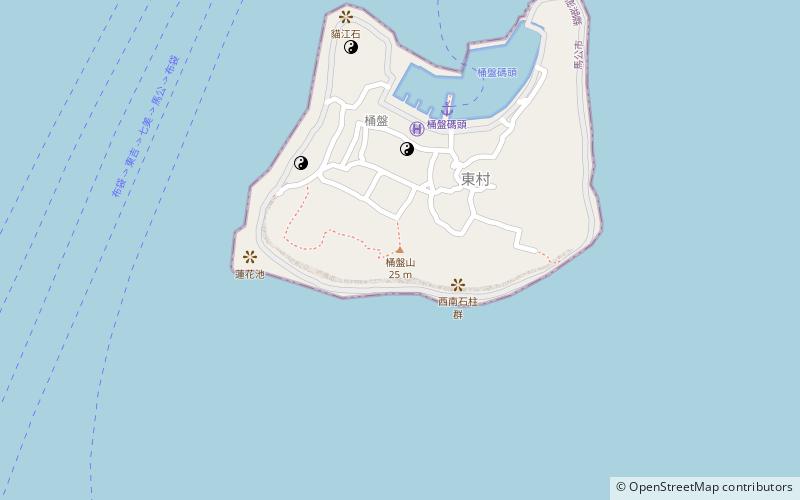 tongpan island location map