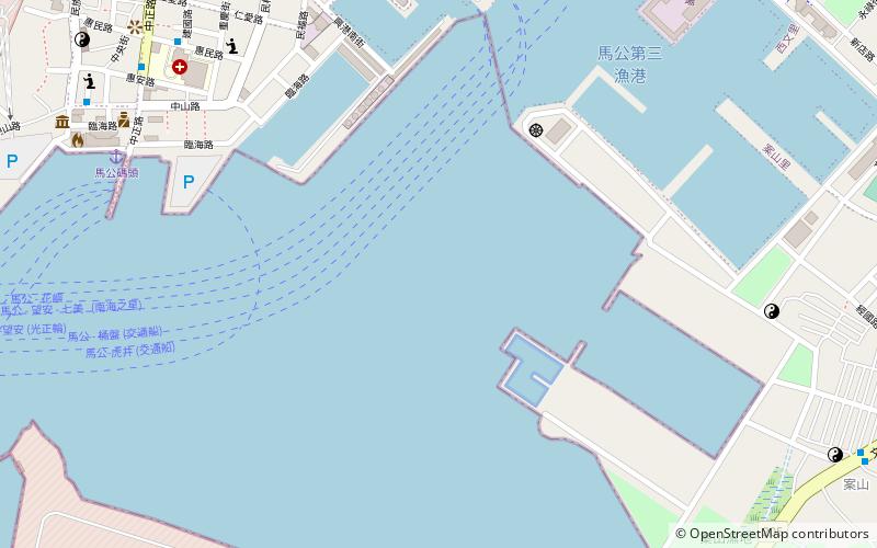 magong harbor penghu location map