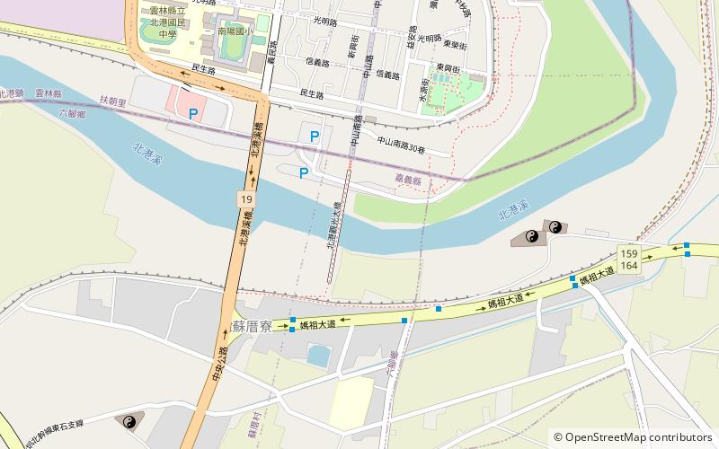 Beigang Tourist Bridge location map