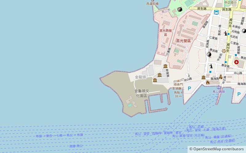 Jinguitou Fortress location map