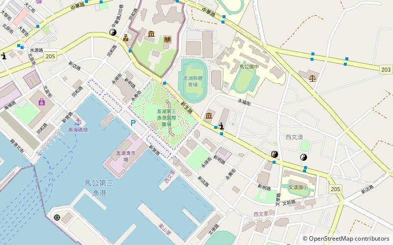 Penghu Living Museum location map