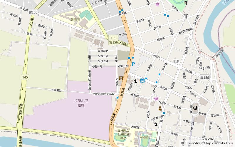 tai tang liang fan bei gang dian beigang location map