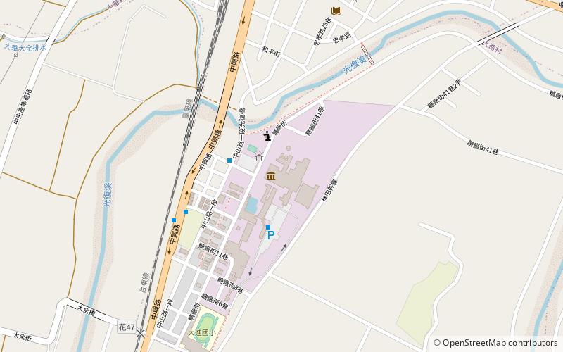 Hualien Sugar Factory location map