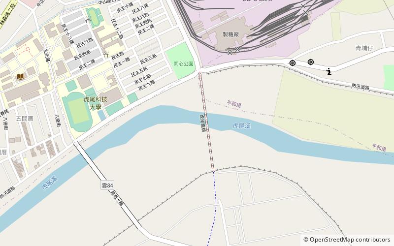hu wei tie qiao huwei location map