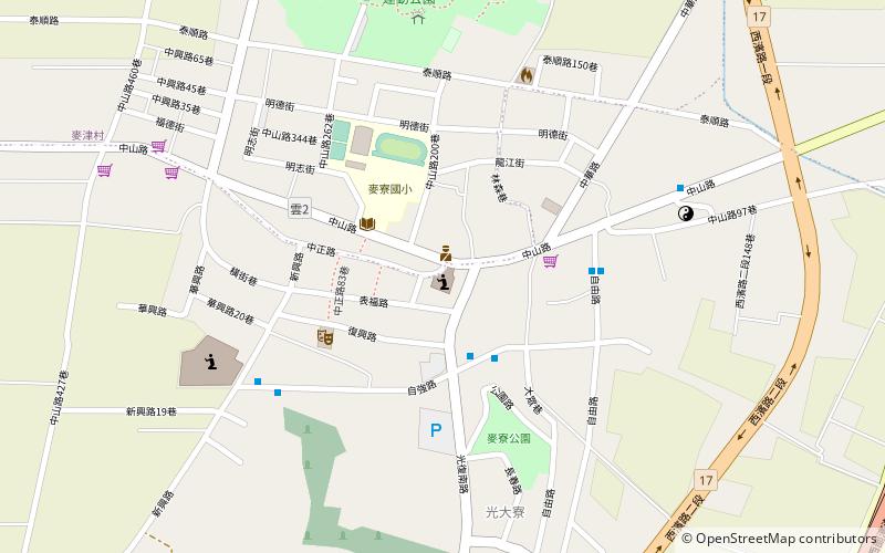 Gongfan Temple location map