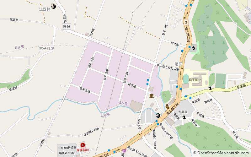 You shan cha fang location map