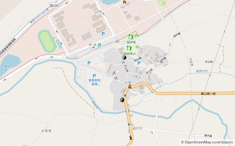 Zhushan Zinan Temple location map