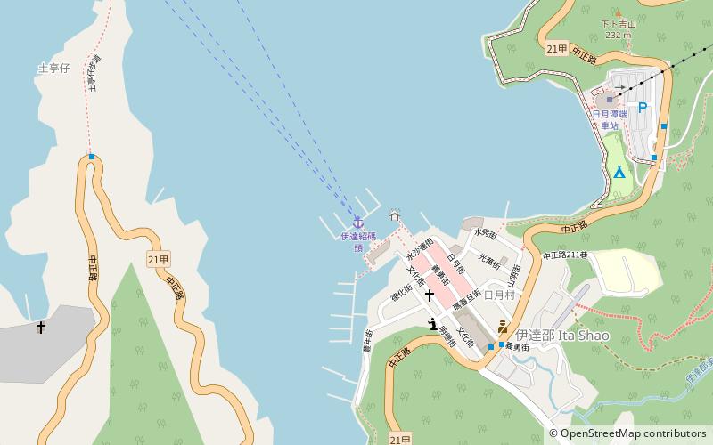 ita thao pier yuchi nantou location map