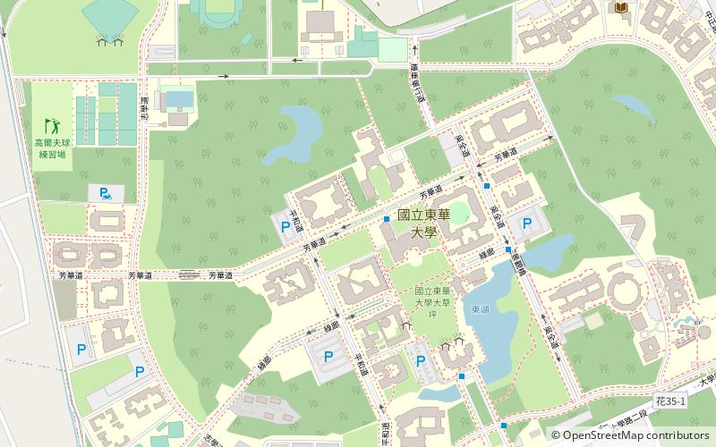 National Dong Hwa University location map