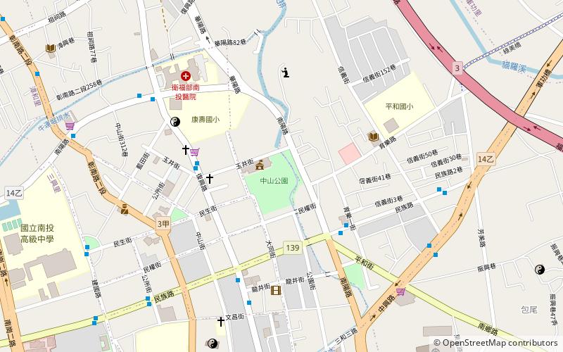 Jufang Hall location map