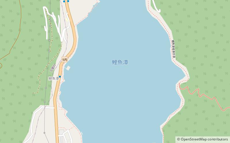 Liyu Lake location map