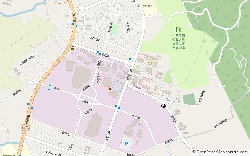 Taiwan Historica location map