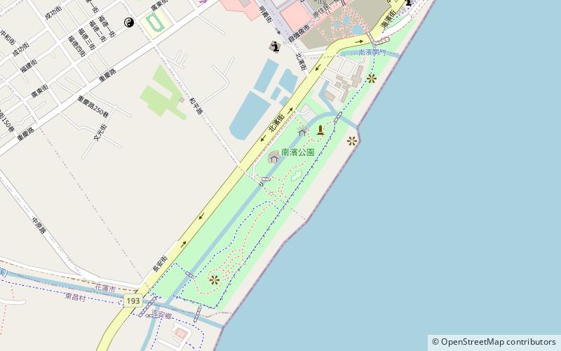 nanbin park hualian location map