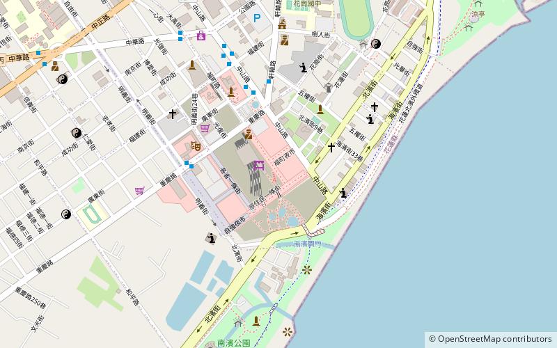 Dongdamen Night Market location map