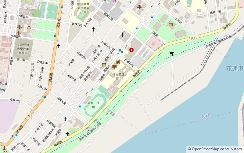 Port of Hualien location map